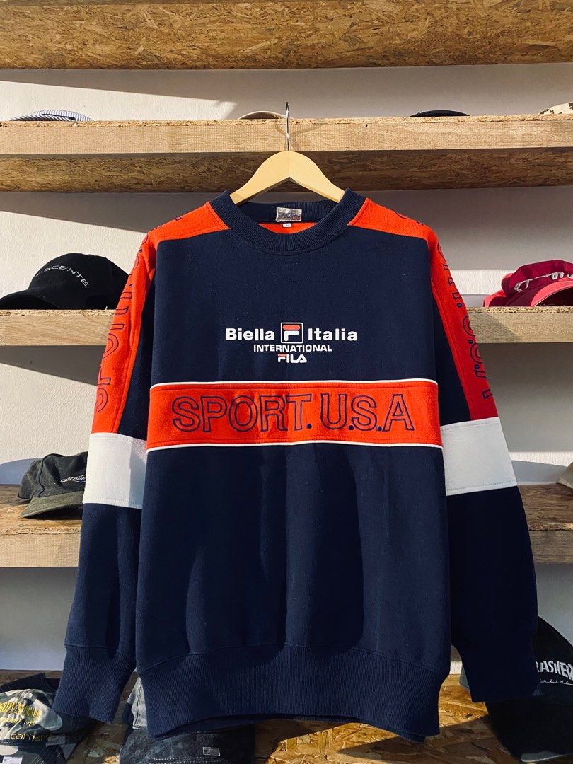 Fila international sport sweatshirt outlet