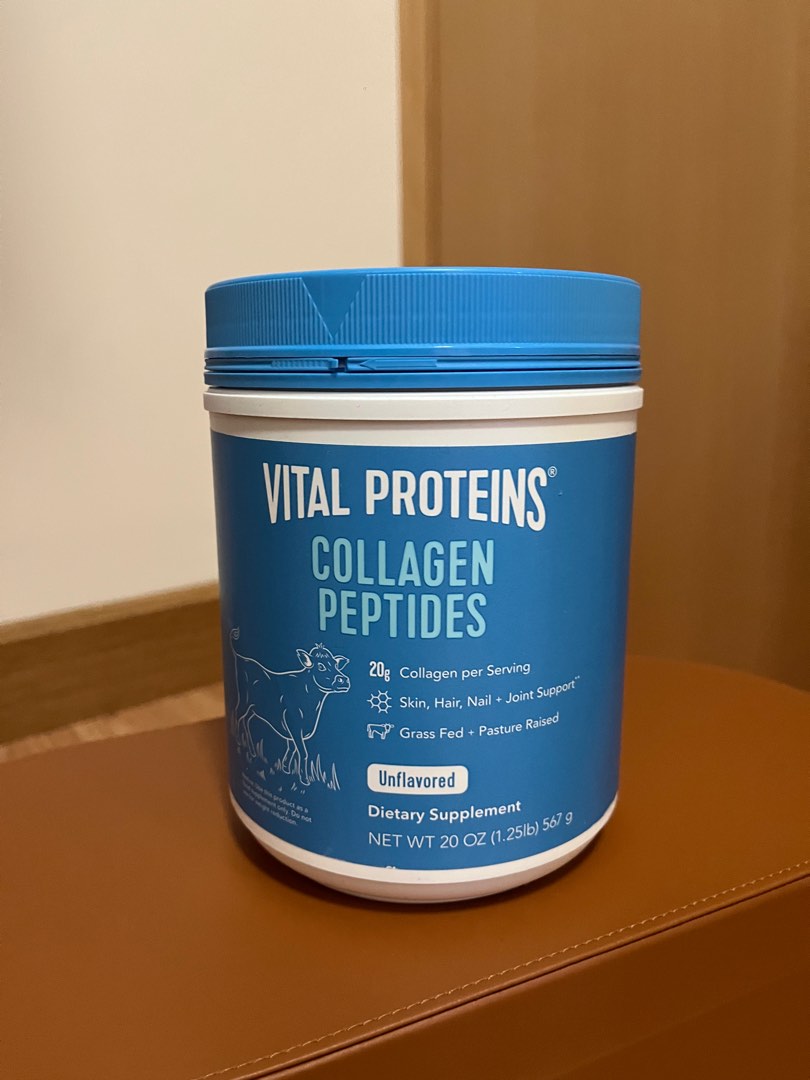 Vital Protein Collagen Peptides Unflavoured, 1.25lbs, 健康及營養食用品, 健康補充品
