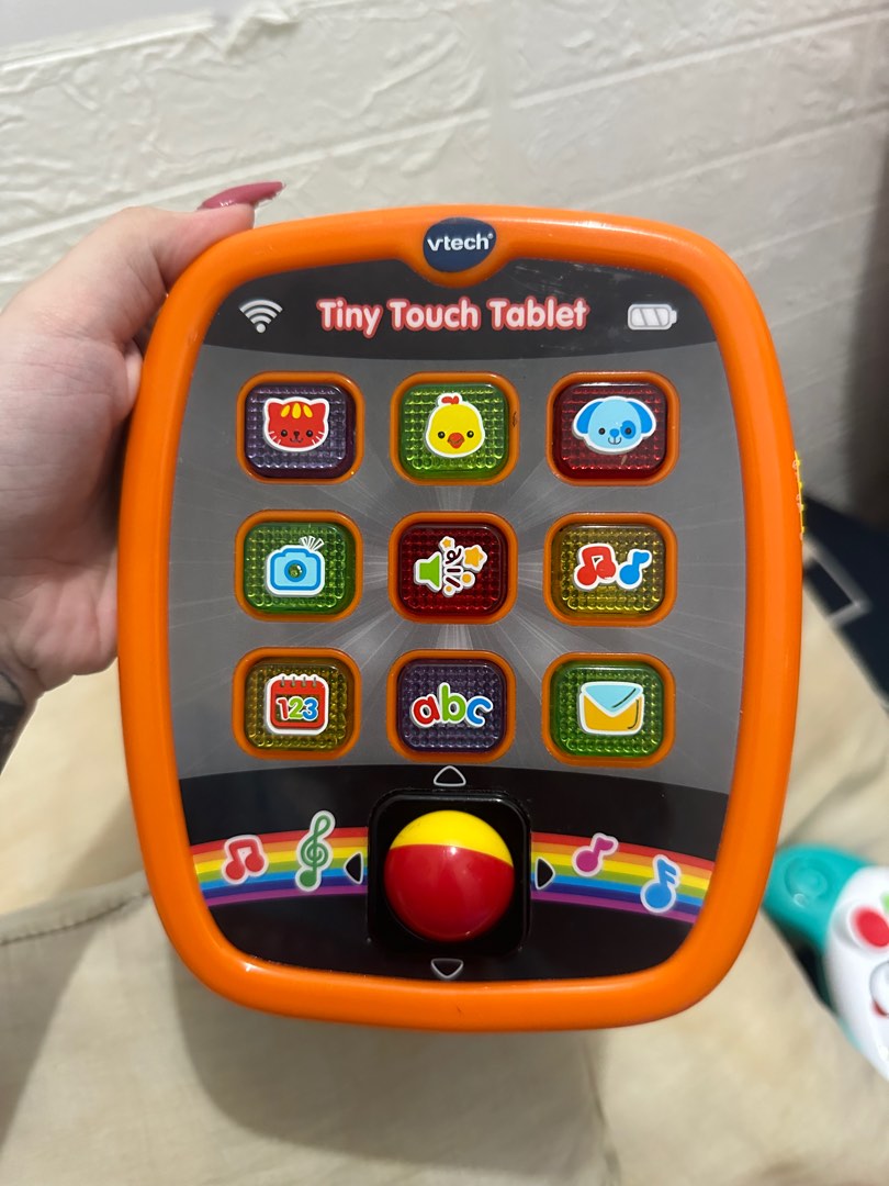 Vtech Tiny Touch Tablet Toy, Babies & Kids, Infant Playtime on Carousell