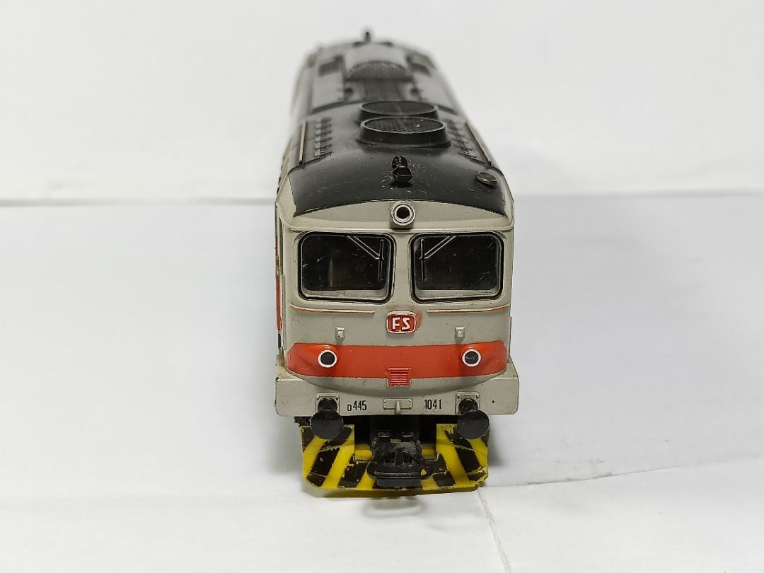 Locomotive Diesel Lima Italie HO, FS D445 1041, échelle 1/87, Occasion
