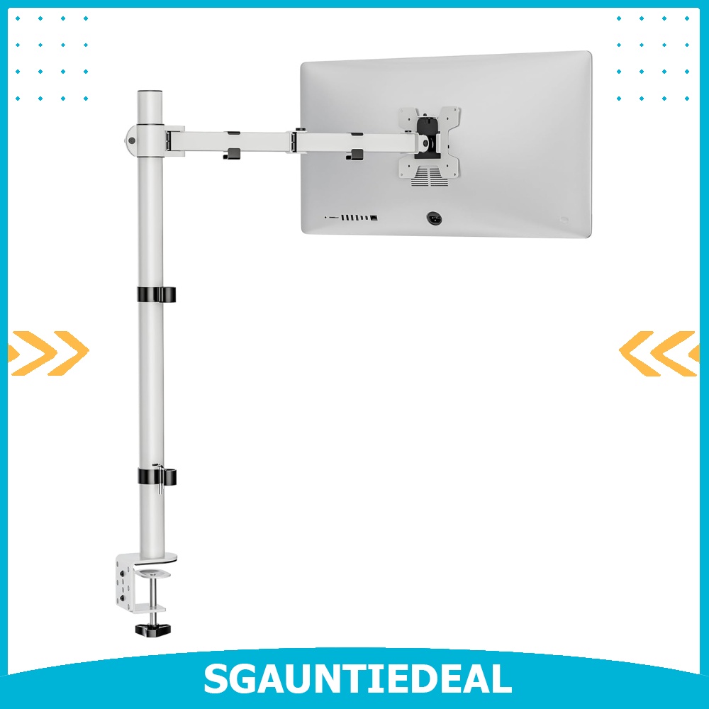 WALI Tall Monitor Stand Desk Mount, Single Extra Tall Monitor Arm