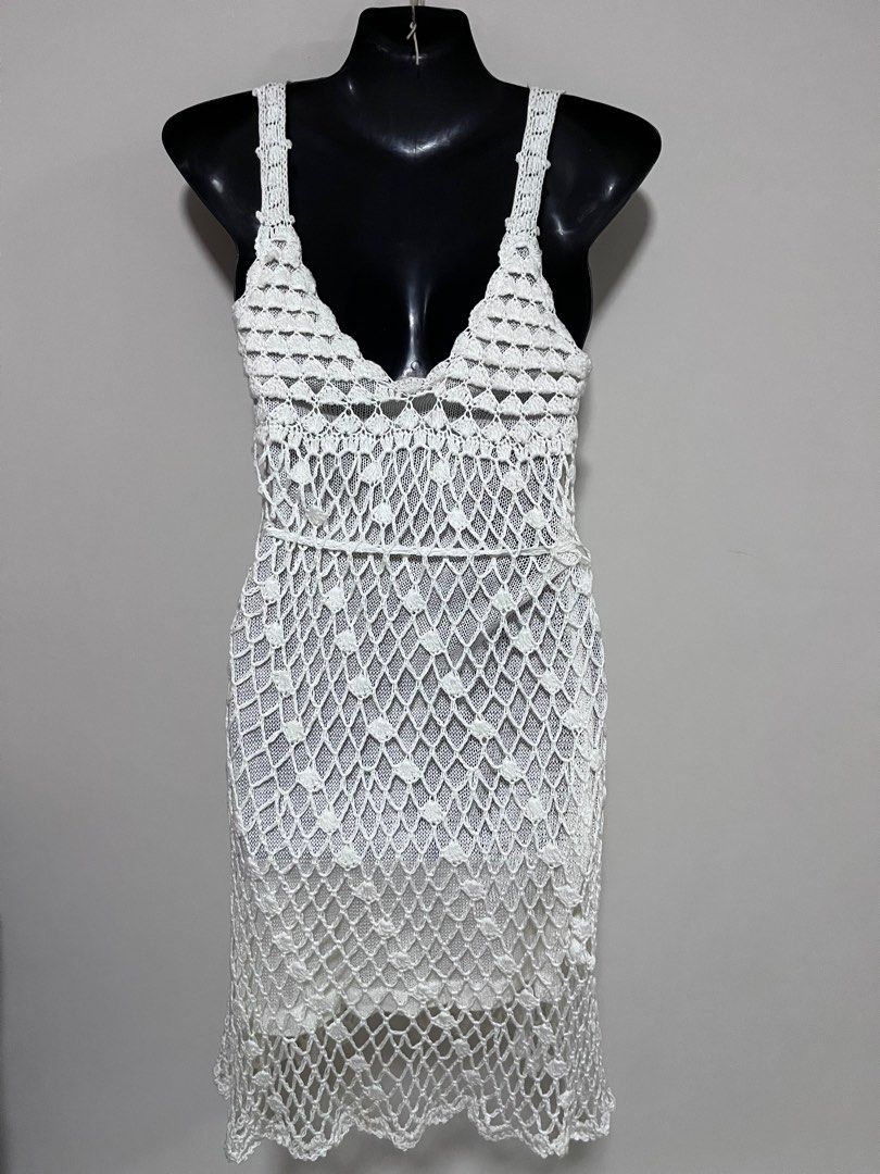 White net dress Women s Fashion Dresses Sets Dresses on Carousell