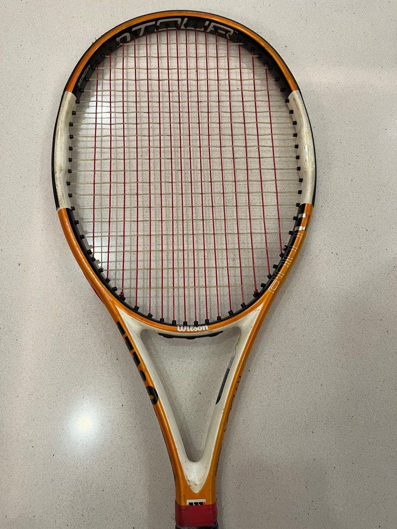 Wilson Tennis Racket nCode nTour 95 Sports Equipment Sports