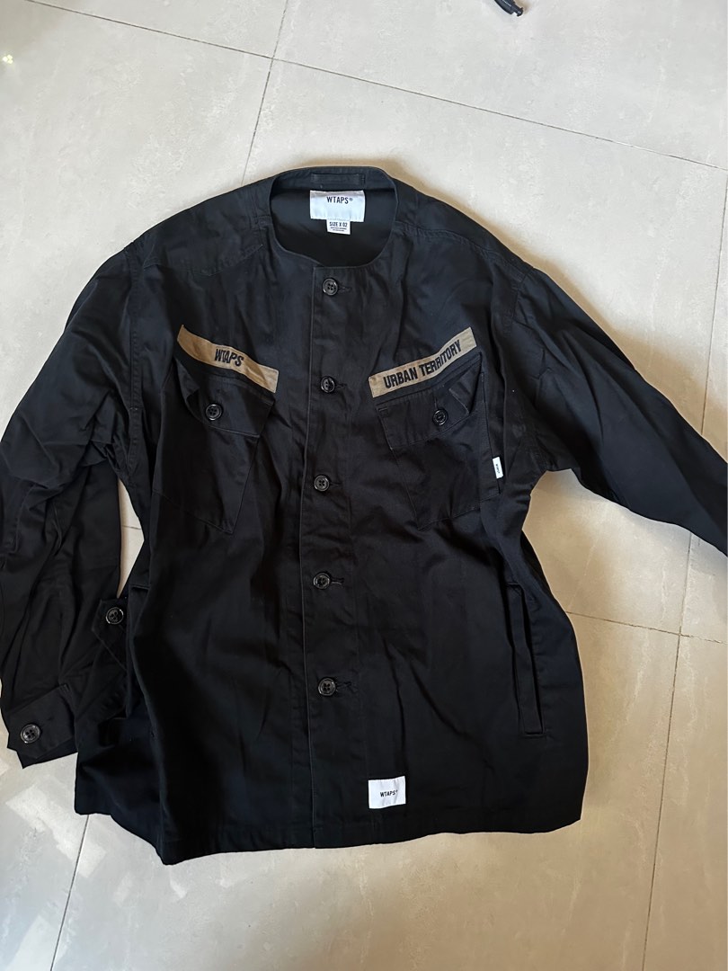 プレミアム WTAPS SCOUT 軍綠長版外套 LS SCOUT WTAPS Wtaps COTTON ...