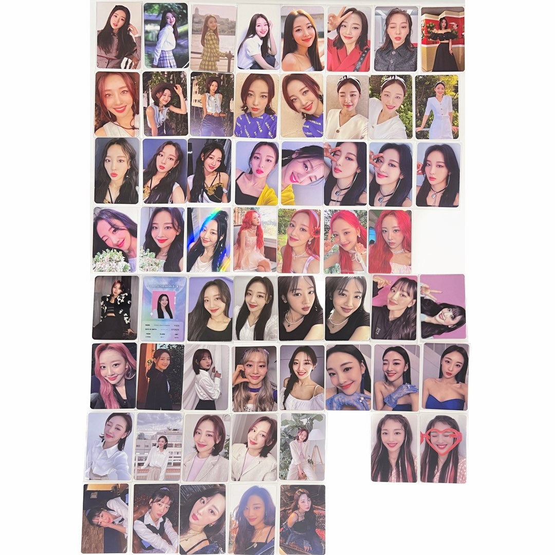 wts] loona yves olivia hye hyeju loossemble photocard pc pob set