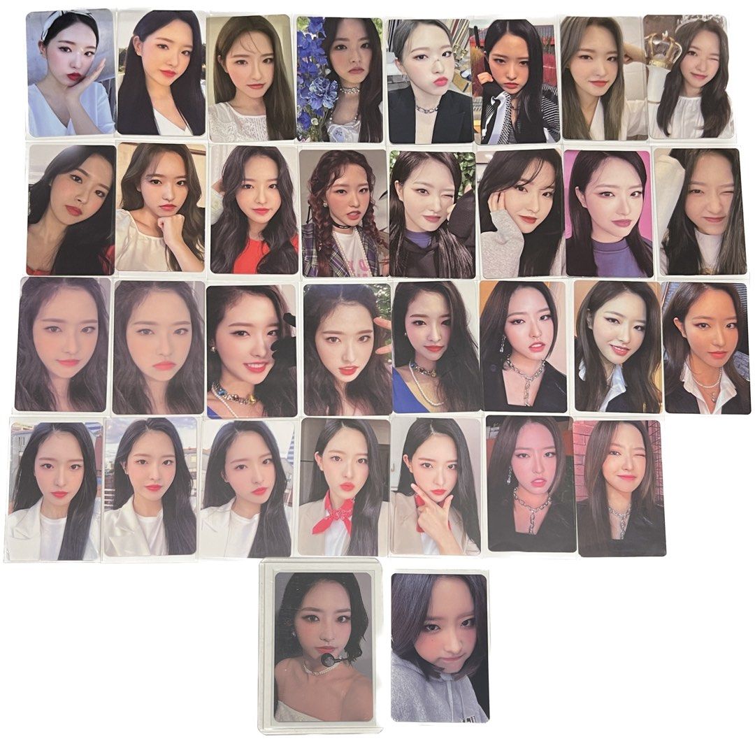 wts] loona yves olivia hye hyeju loossemble photocard pc pob set