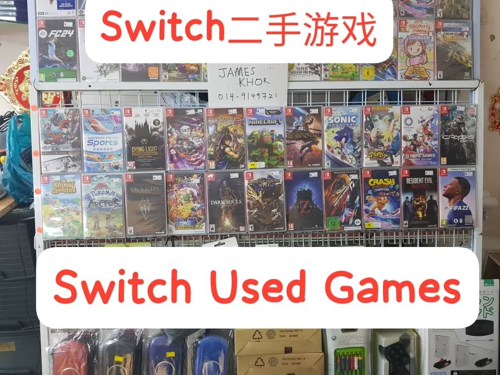 Gamestop nintendo shop switch used games