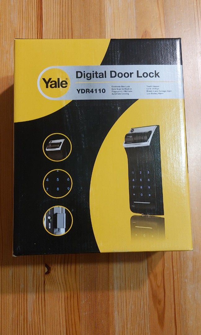 Yale YDR4110 Digital Door Lock, Furniture & Home Living, Security