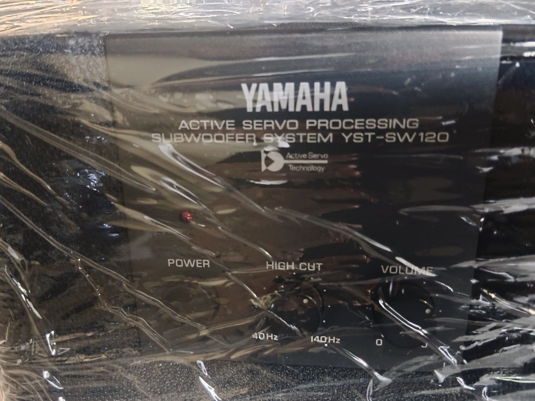 Yamaha Yst-sw120 有源重低音, 音響器材, 其他音響配件及設備- Carousell