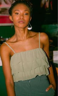 YHF Cotton Candy Top in Pastel Green