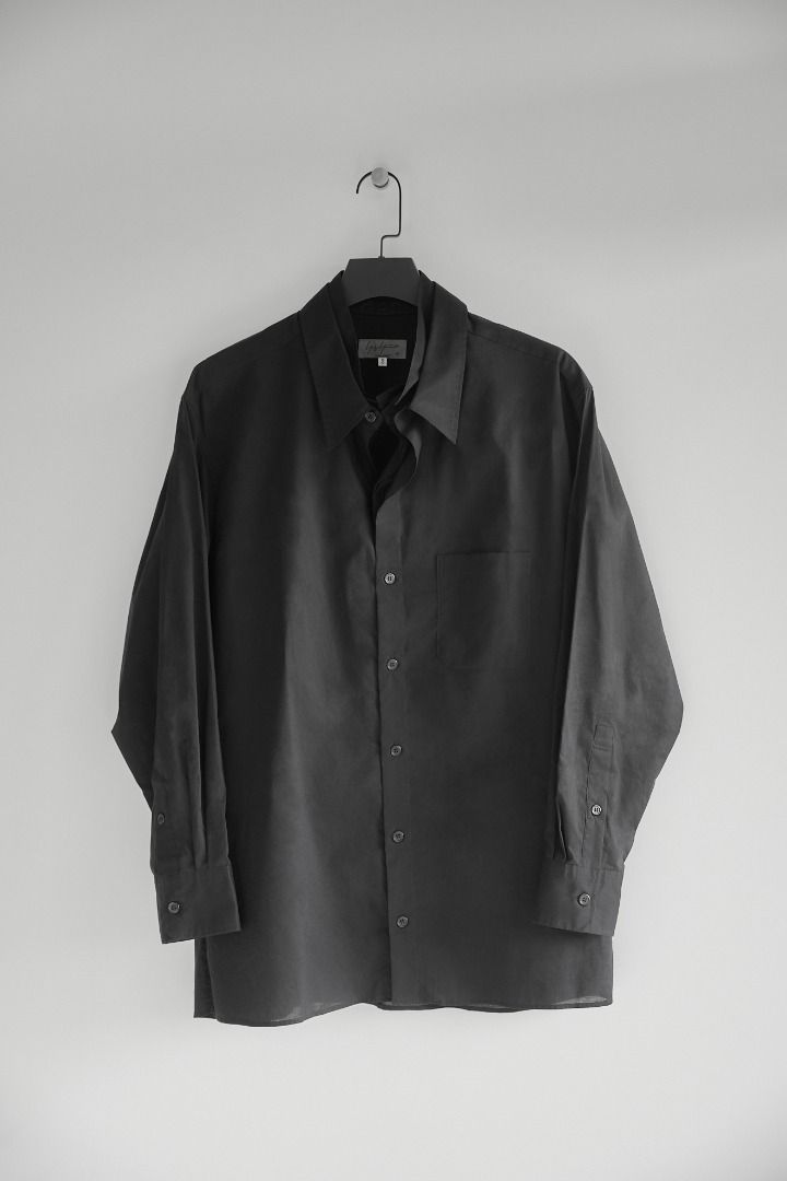 Yohji Yamamoto POUR HOMME 山本耀司- 三重領棉襯衫主線, 名牌精品