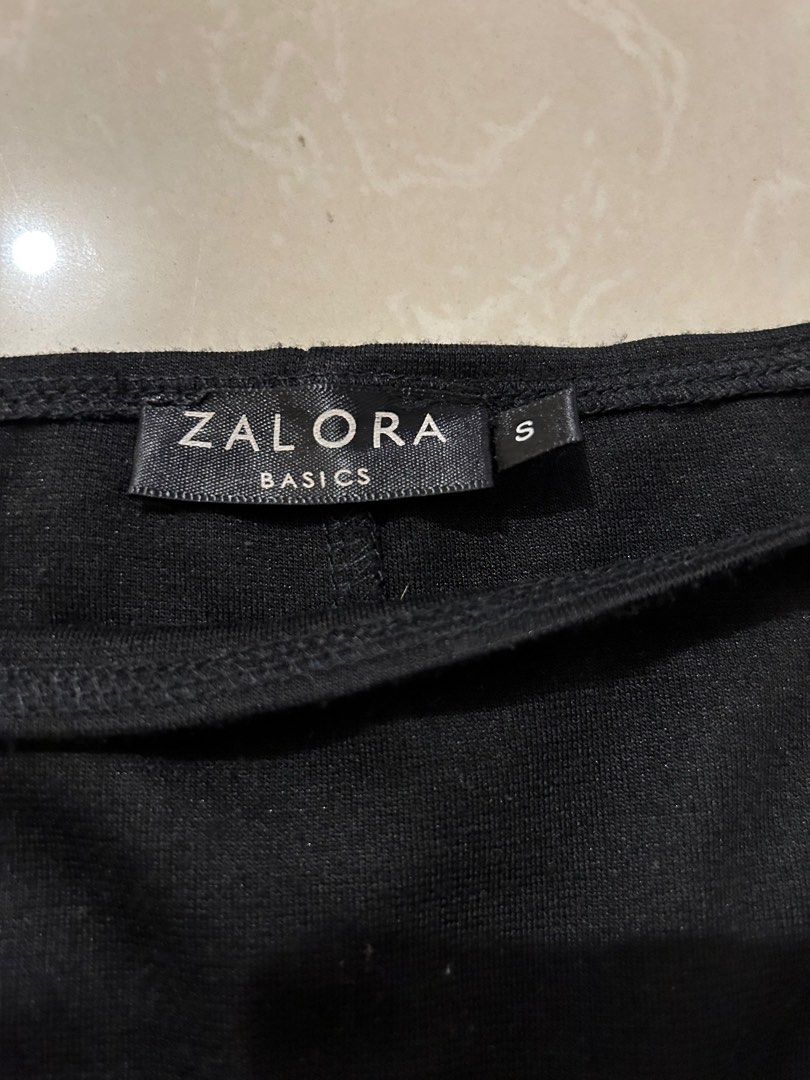 Zalora off shoulder dress (Category: Dresses) located in Paranaque City. Submitted by mayegal (Listing ID 1257760051, Image 3). Description: Side zipper Armpit to armpit: 32 inches Waist: 27 inches Length: 27 inches Shipping via Gogo Express No Shopee checkout. .