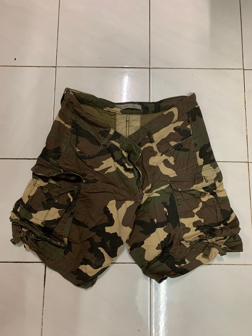 Zara camo new arrivals shorts