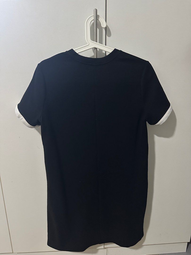 Zara Contrast Shirt Dress, Women's Fashion, Dresses Sets