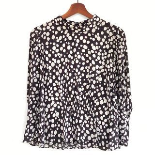 ZARA polysilk blouse