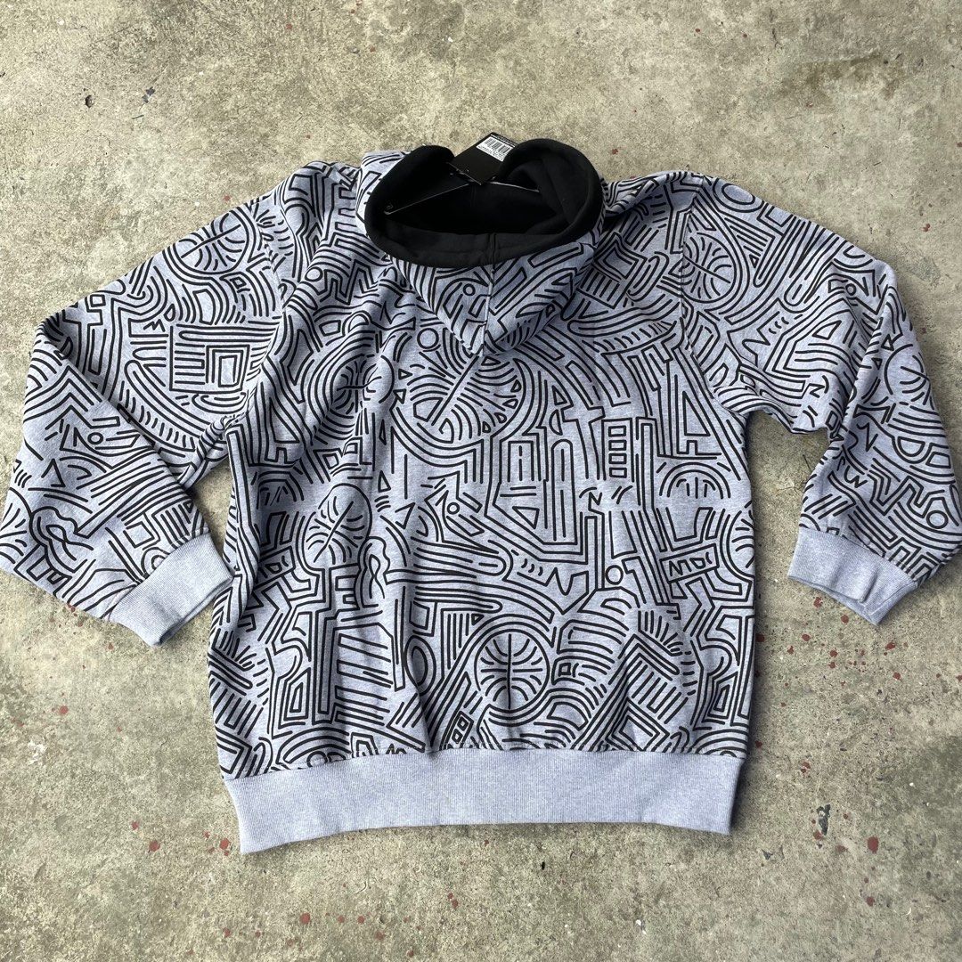 00’s And1 Mixtape Hot Sauce AOP Zip, Men's Fashion, Coats, Jackets and