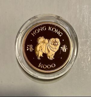 1982 狗年精鑄金幣