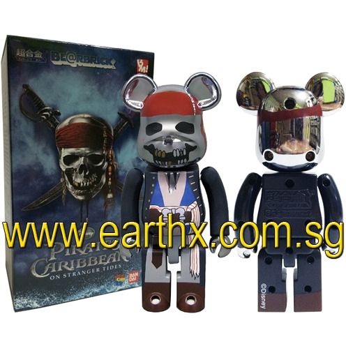 200% Pirates of the Caribbean Chogokin Bearbrick 超合金, Hobbies 