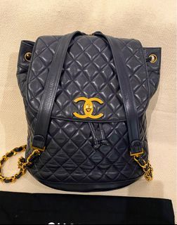 Chanel Ultra Soft Small Mademoiselle Lock Shoulder Bag in Taupe Quilted  Shearling - SOLD