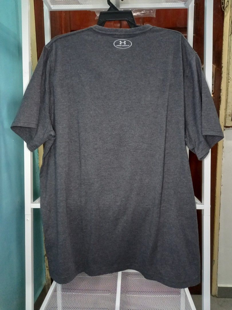 2XL UNDER ARMOR GREY TSHIRT Men s Fashion Tops Sets Tshirts