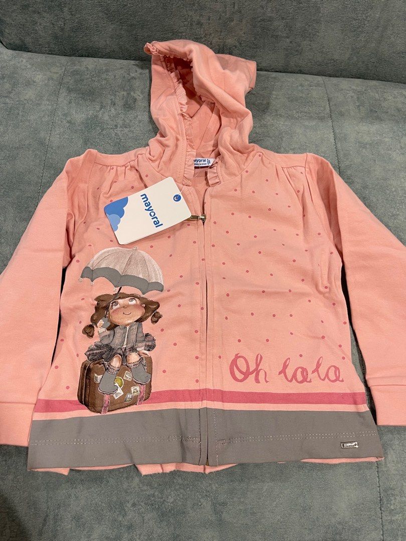 Mayoral pink jacket sale
