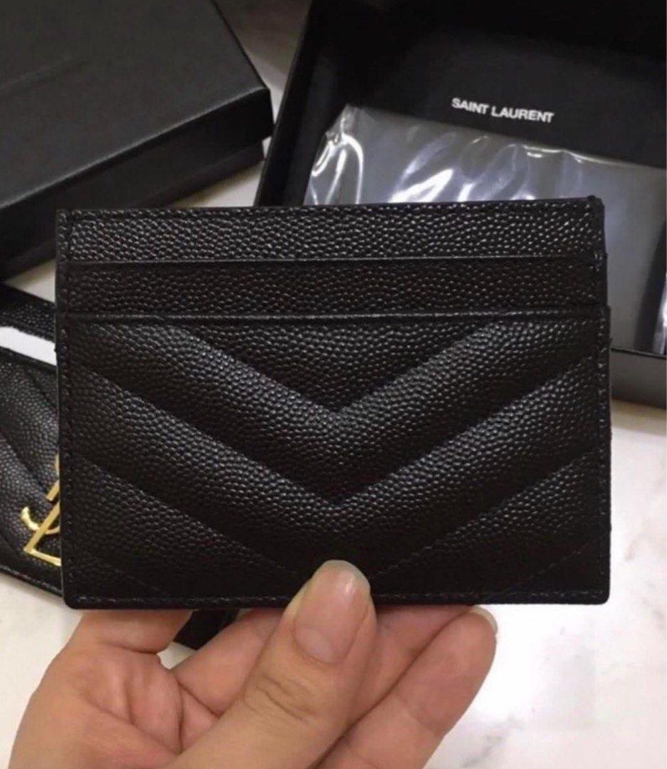 Ysl card wallet clearance sale