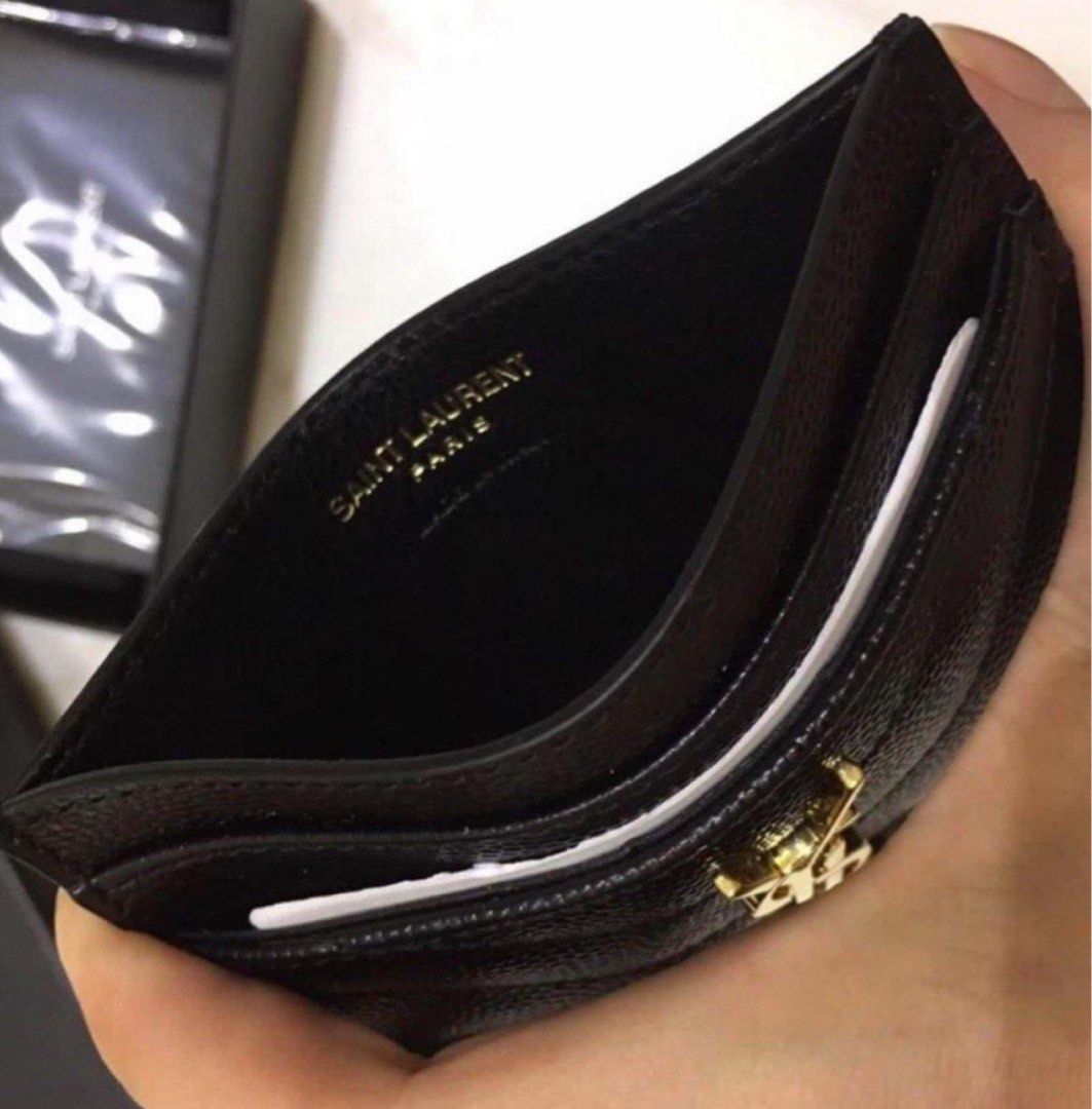 Saint laurent best sale card case sale