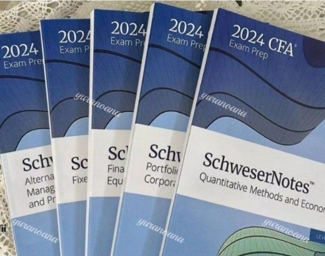 2024 CFA Level2 SchweserNotes QuickSheet