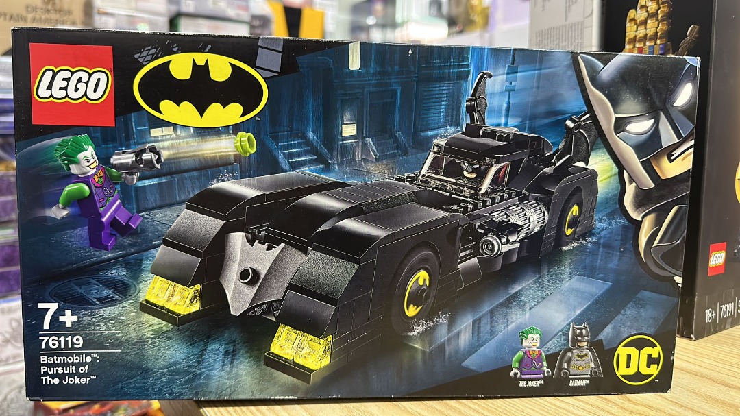 全新Lego 76119 Batmobile Pursuit of The Joker 蝙蝠俠蝙蝠車, 興趣及