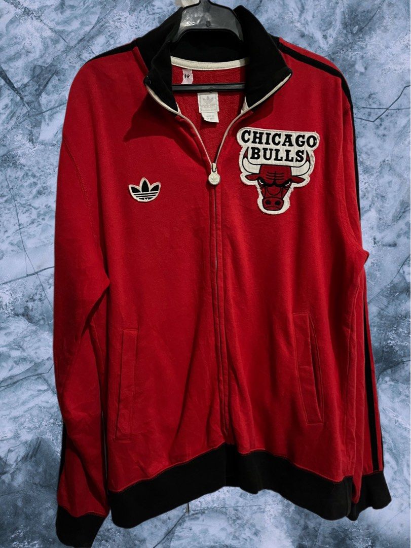 Adidas chicago bulls jacket hot sale