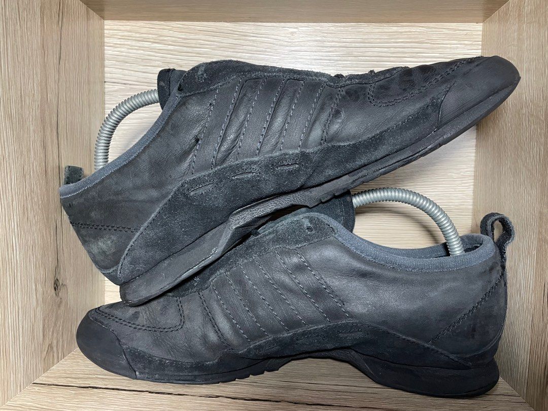 adidas leather, Men's Fashion, Footwear, Sneakers on Carousell