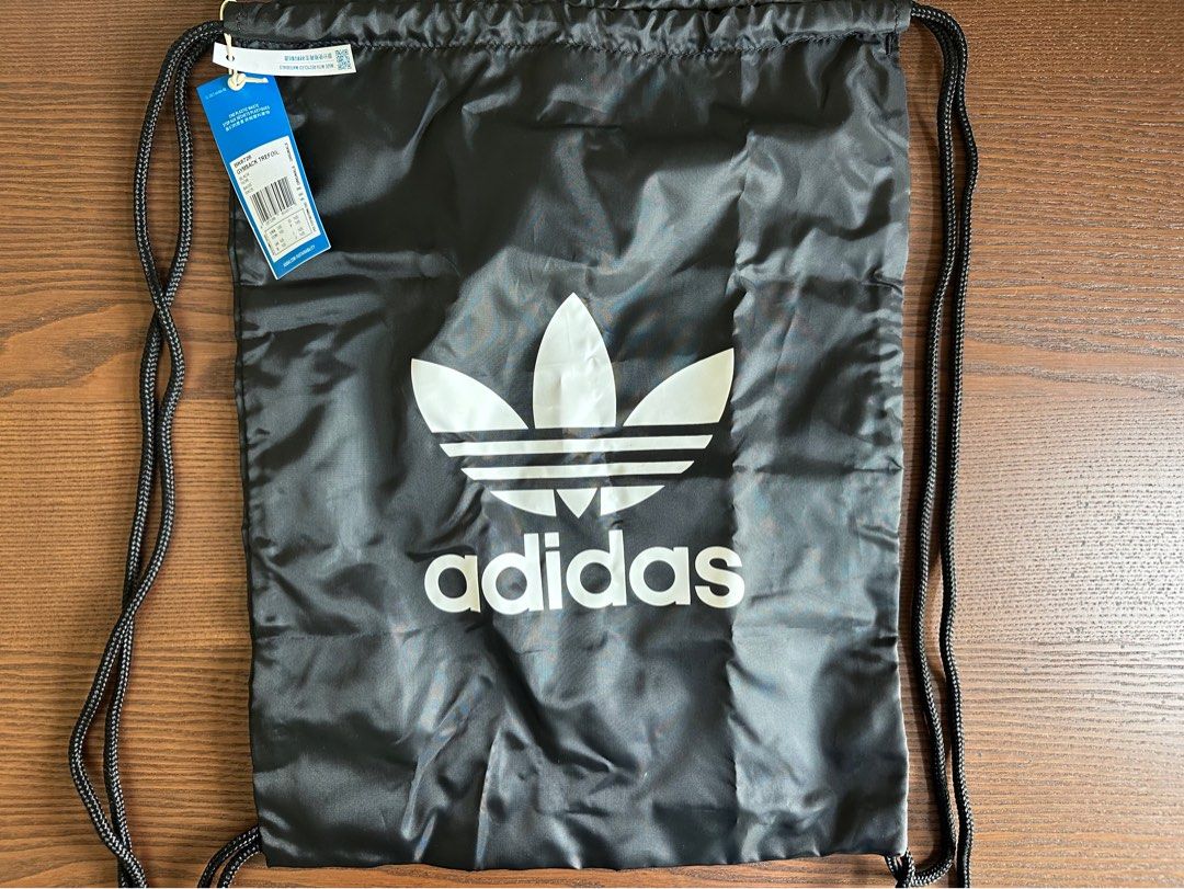 Adidas gymsack sale trefoil