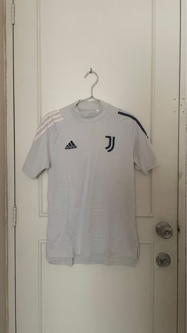 Adidas Y2K 90s juventus top T shirt mock knock tee Men #39 s Fashion Tops