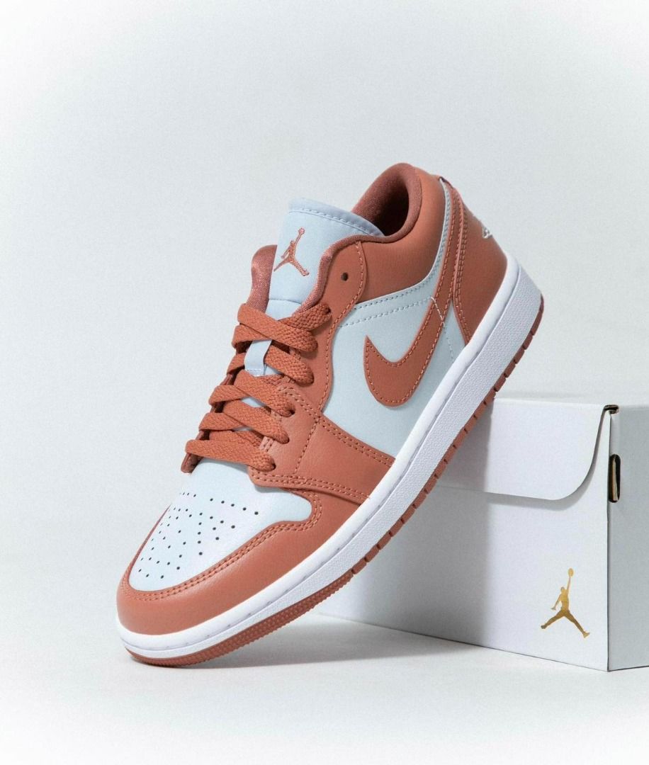 Air Jordan 1 Low W Pink Salmon Women s Size 5US 10US Women s