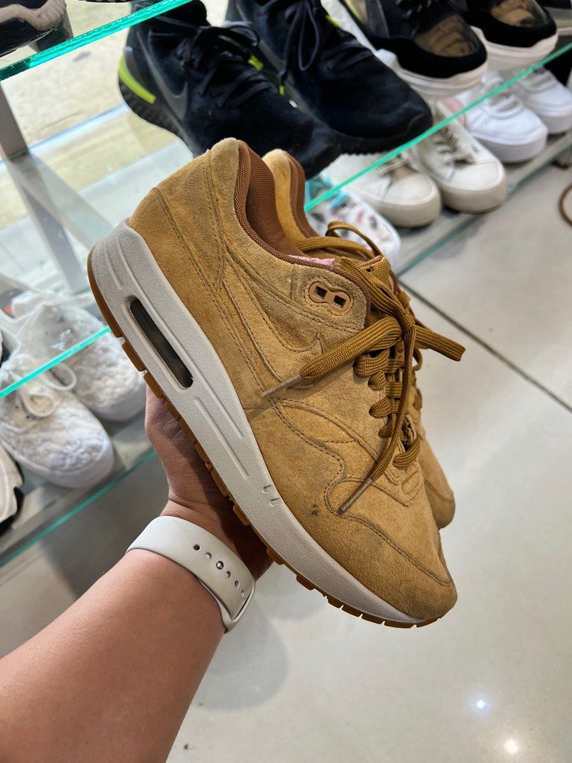 Nike air max 1 top premium flax e sail