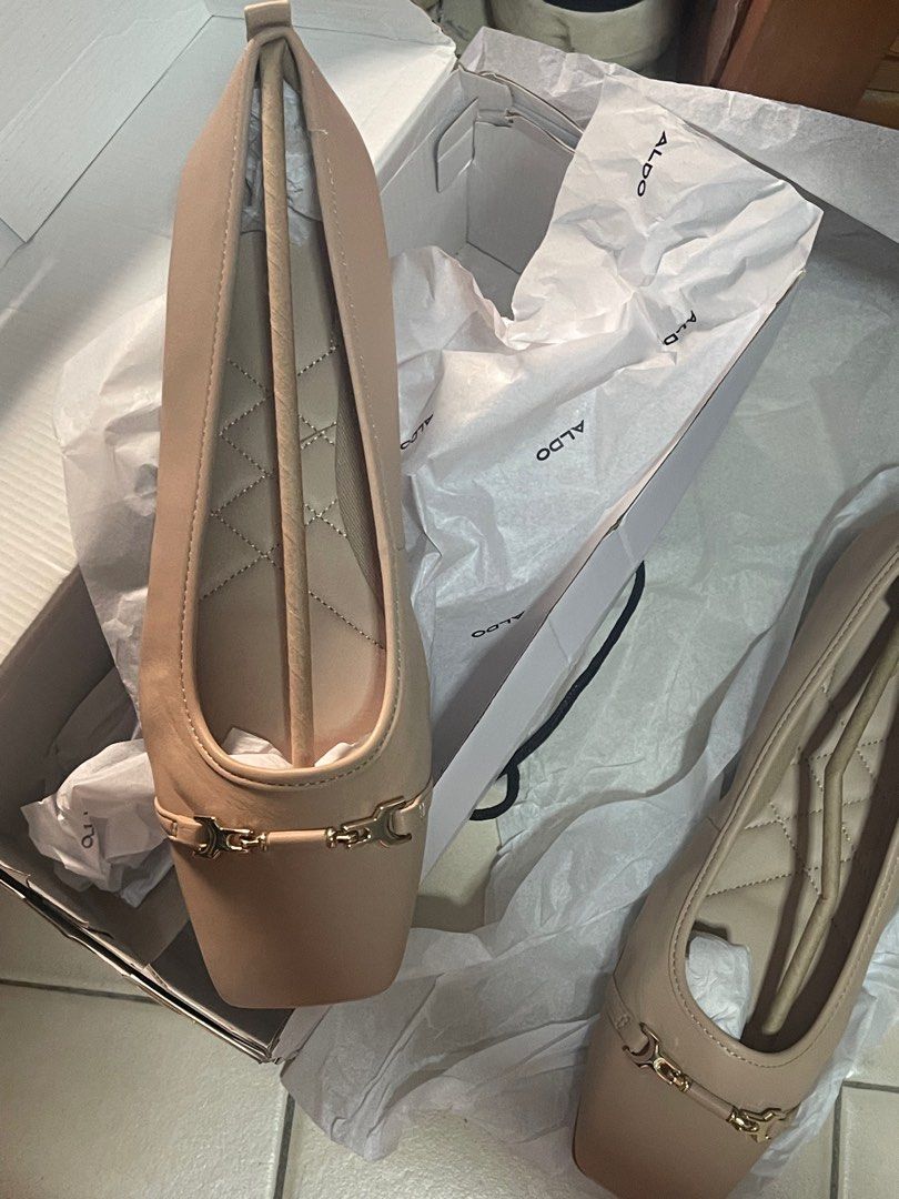 Aldo silver clearance flats