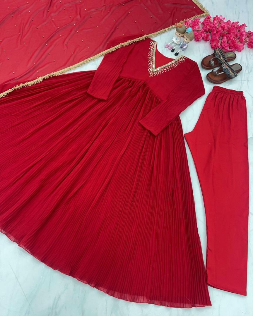 Full sleeve 2024 dress for girl