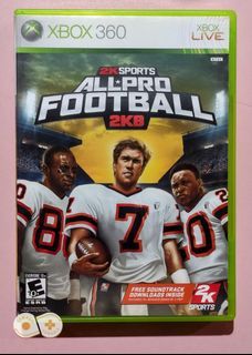 All Pro Football 2K8 - [XBOX 360 Game] [NTSC / ENGLISH Language] [Complete in Box]