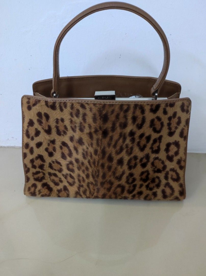 Anne klein leopard purse outlet