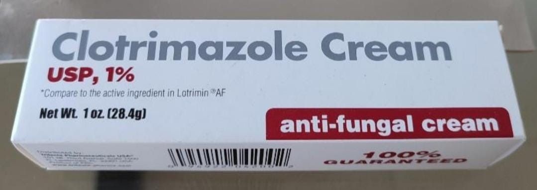 Clotrimazole cream top for dogs