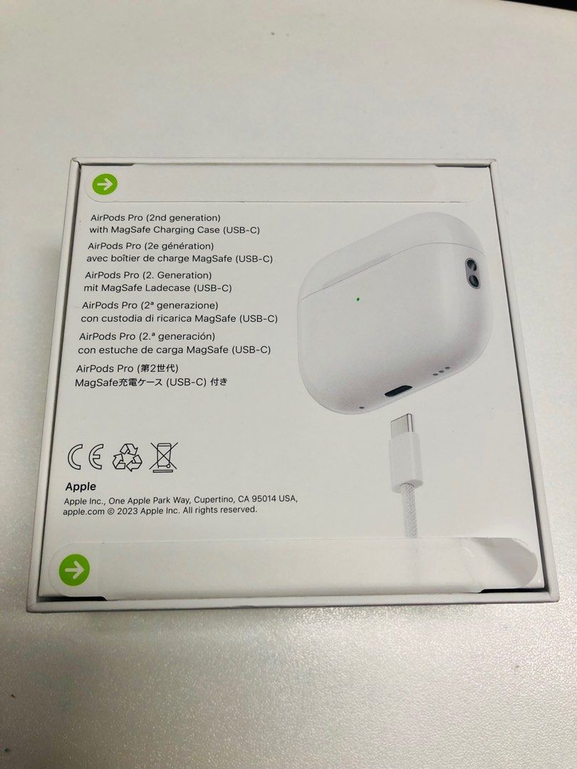 全新正貨）Apple AirPods Pro 第二代with MagSafe Charging Case USB-C