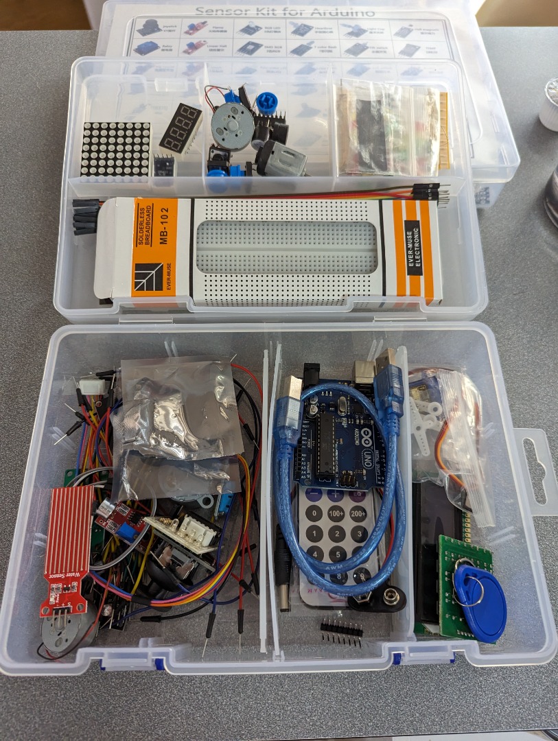 Arduino set with Sensor Kit, 電腦＆科技, 電腦周邊及配件, 電腦周邊產品 - Carousell