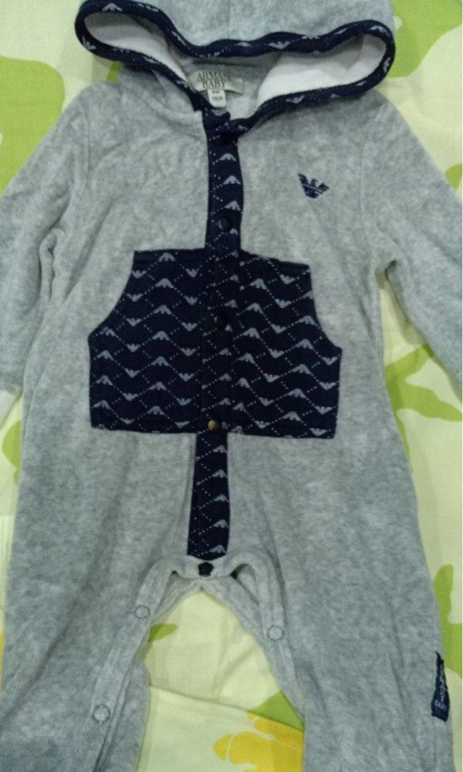 Armani baby sleepsuit 2025