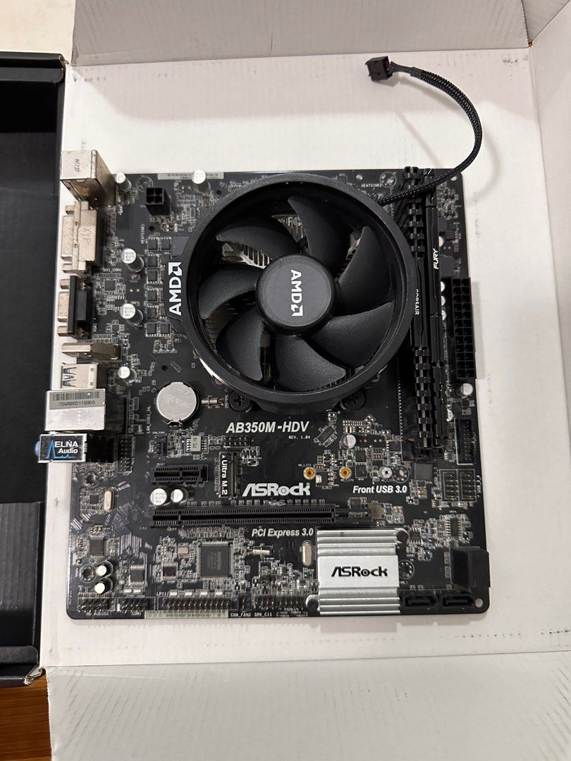 Asrock b350m hdv top