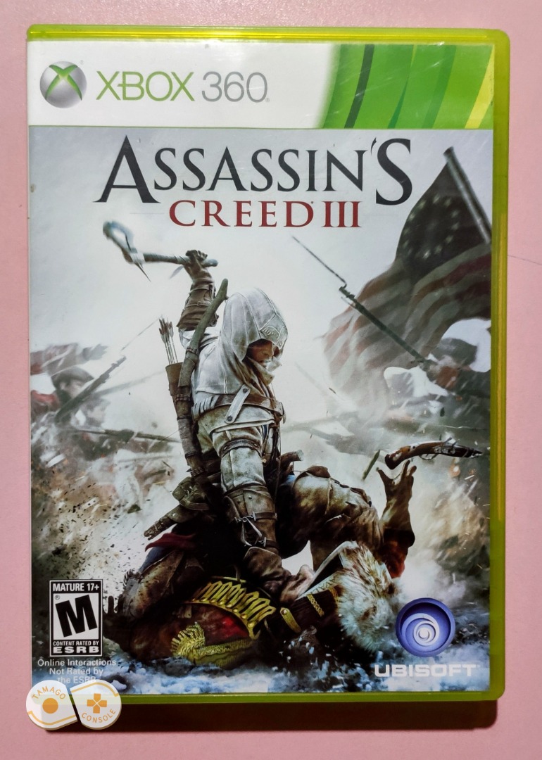 Assassin s Creed III XBOX 360 Game NTSC ENGLISH Language