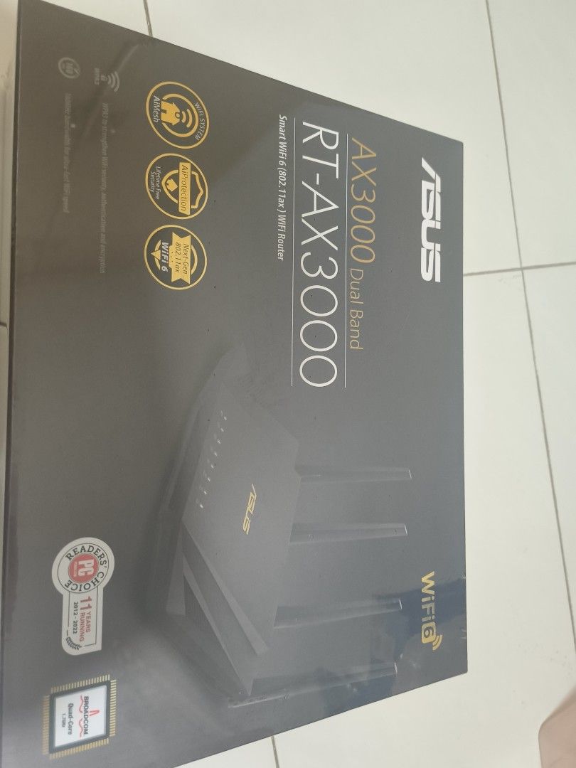 Asus AX-3000, Computers & Tech, Parts & Accessories, Networking on ...