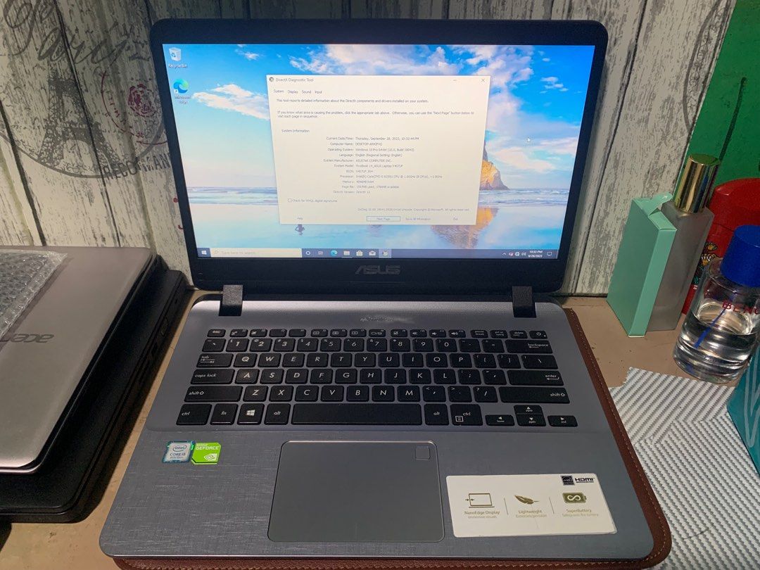 Asus laptop i5 sales 8th generation 4gb ram