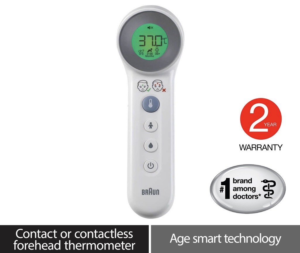 Braun shop thermometer warranty