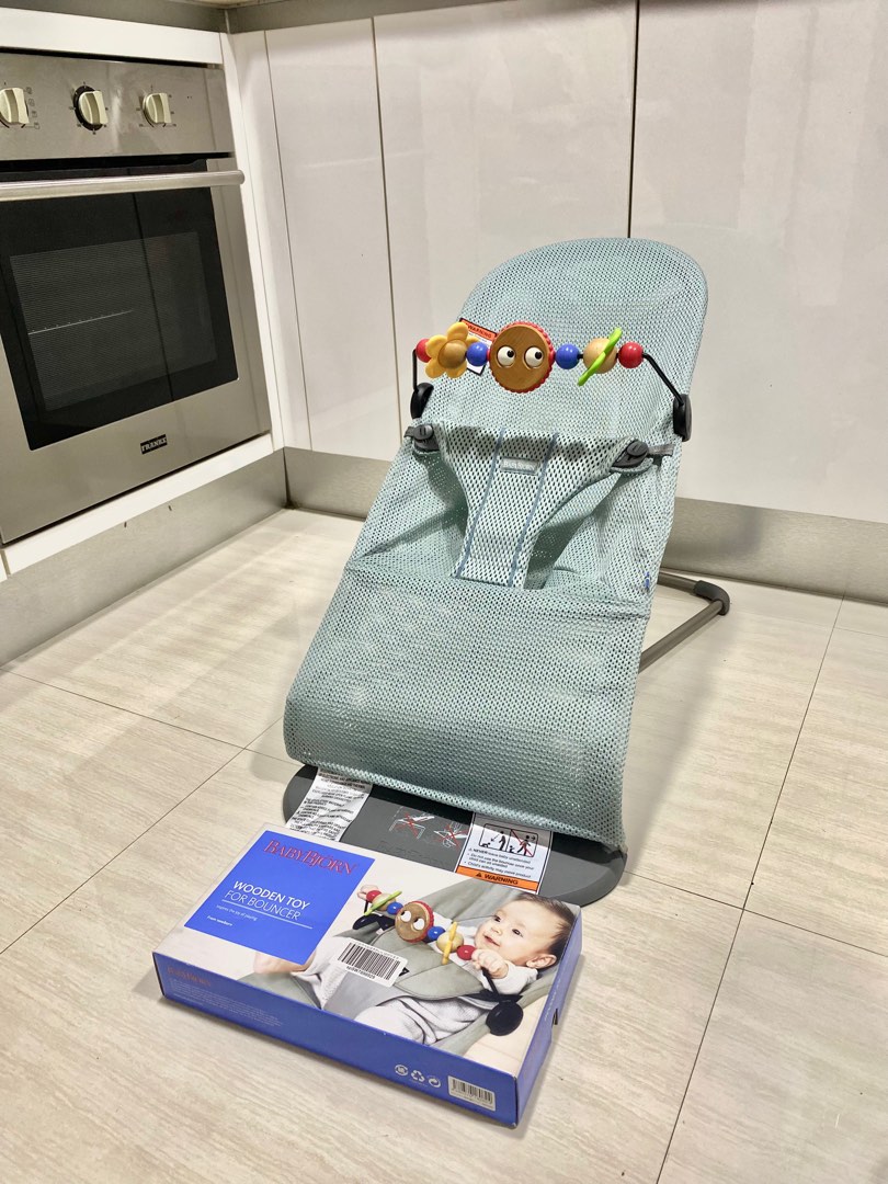 BabyBjorn Bouncer Baby Bjorn Toy Googly Eyes, Babies & Kids, Baby