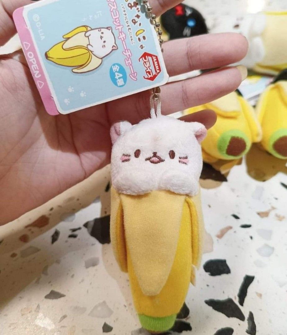 Bananya cat plush sale